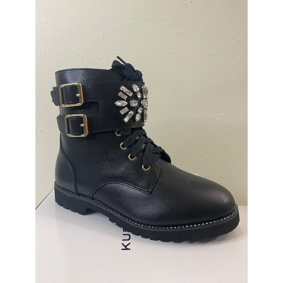 NWT Kurt Geiger London Stoop Boot - Little Girls / Big Girls - Black / Size 4M - Picture 4 of 16